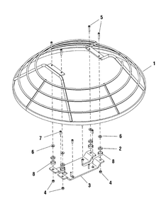 Blade Group (80003063) Diagram and Parts List for EX436-T 866056 Briggs and Stratton Miscellaneous